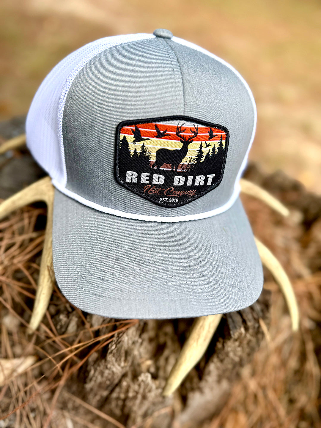 Red Dirt Hat Co. Open Season Cap in Heather Gray