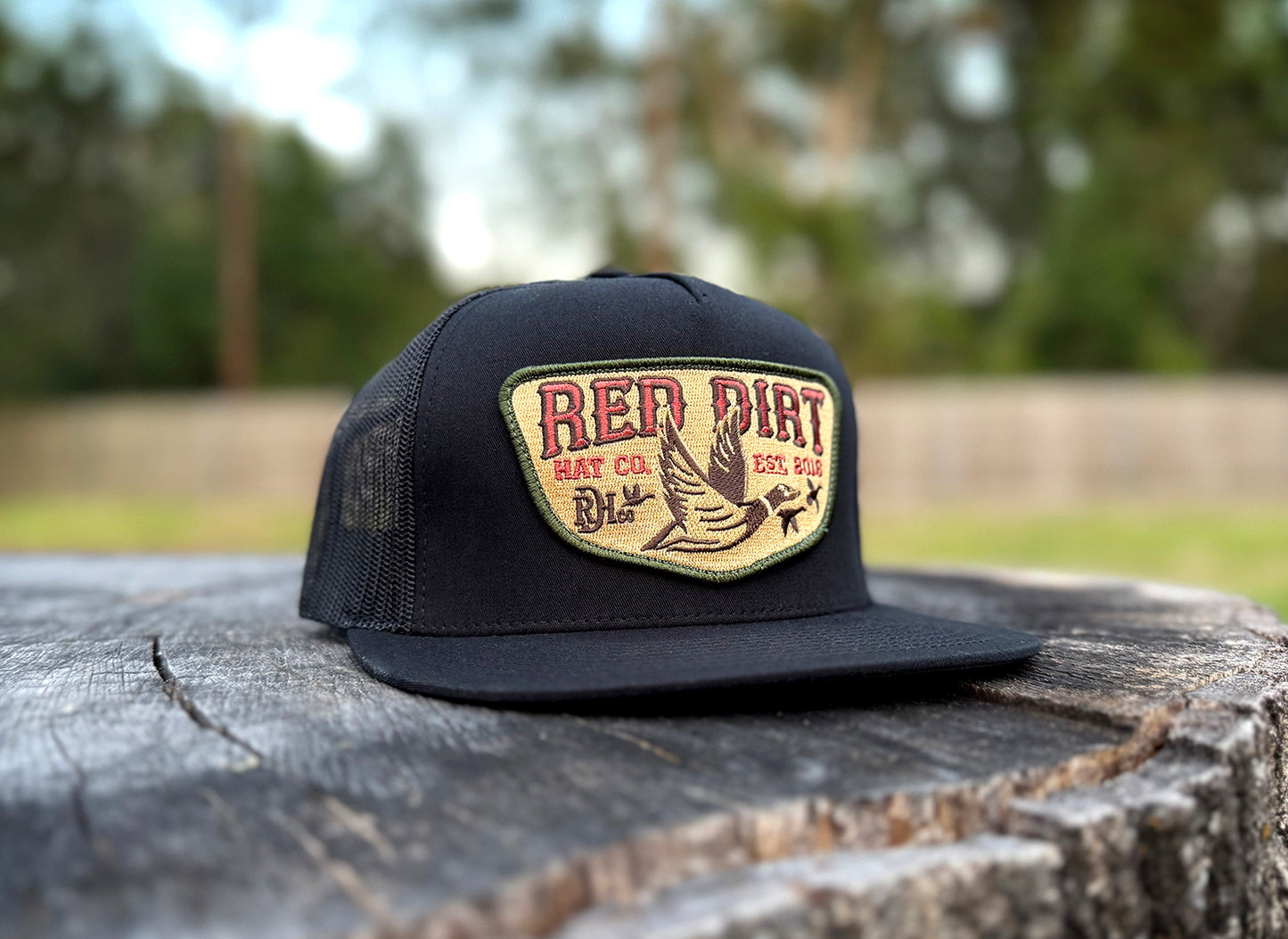 Red Dirt Hat Co. Fly South Cap in Black