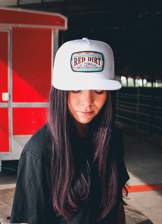 Red Dirt Hat Co. Boss Hog Cap in White