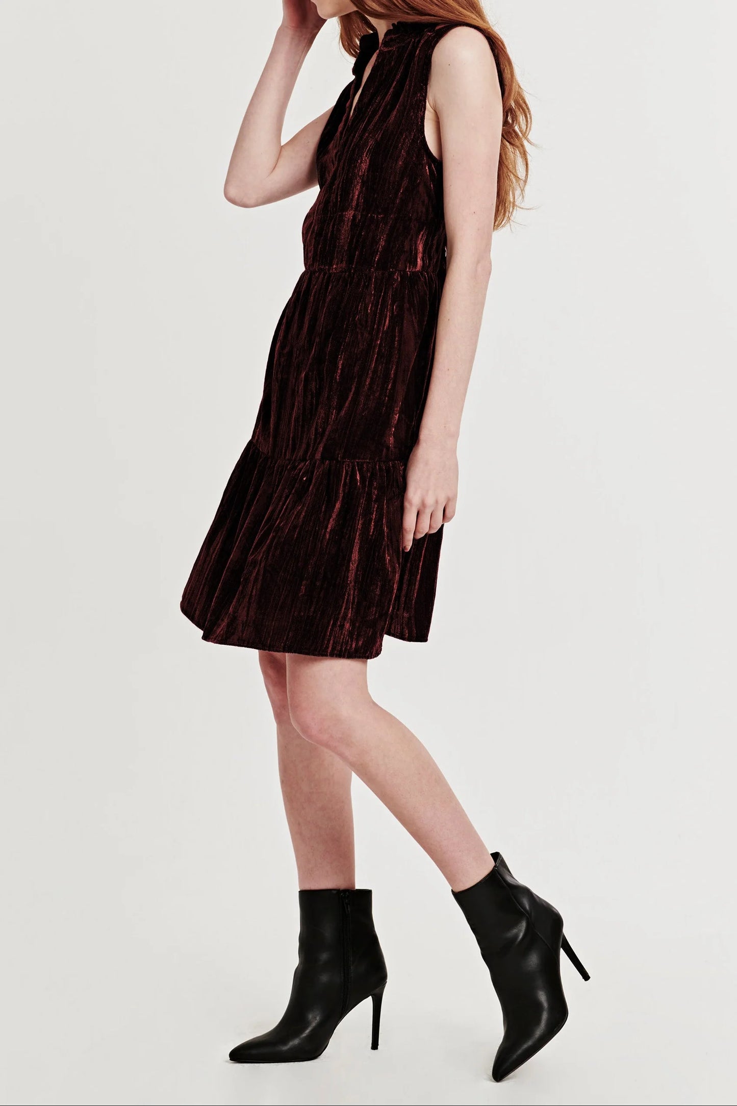 Dear John Helena Dress in Cherry Marmalade