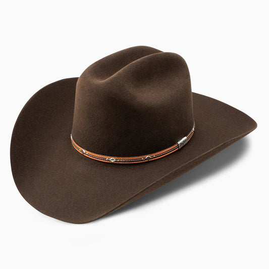 Resistol 6X Kingman - George Strait Cowboy Hat in Chocolate