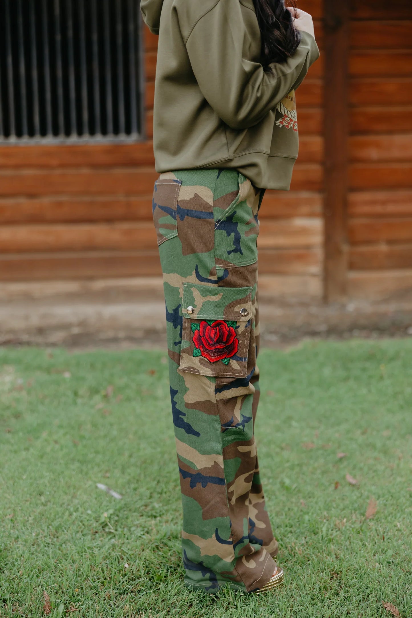 Rodeo Quincy Heavenly Rose Camo Pant