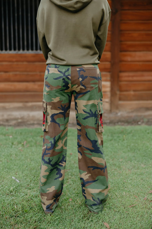 Rodeo Quincy Heavenly Rose Camo Pant