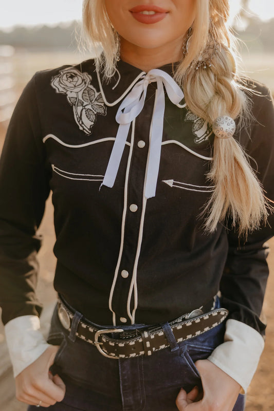 Rodeo Quincy Let's Rodeo Button Up