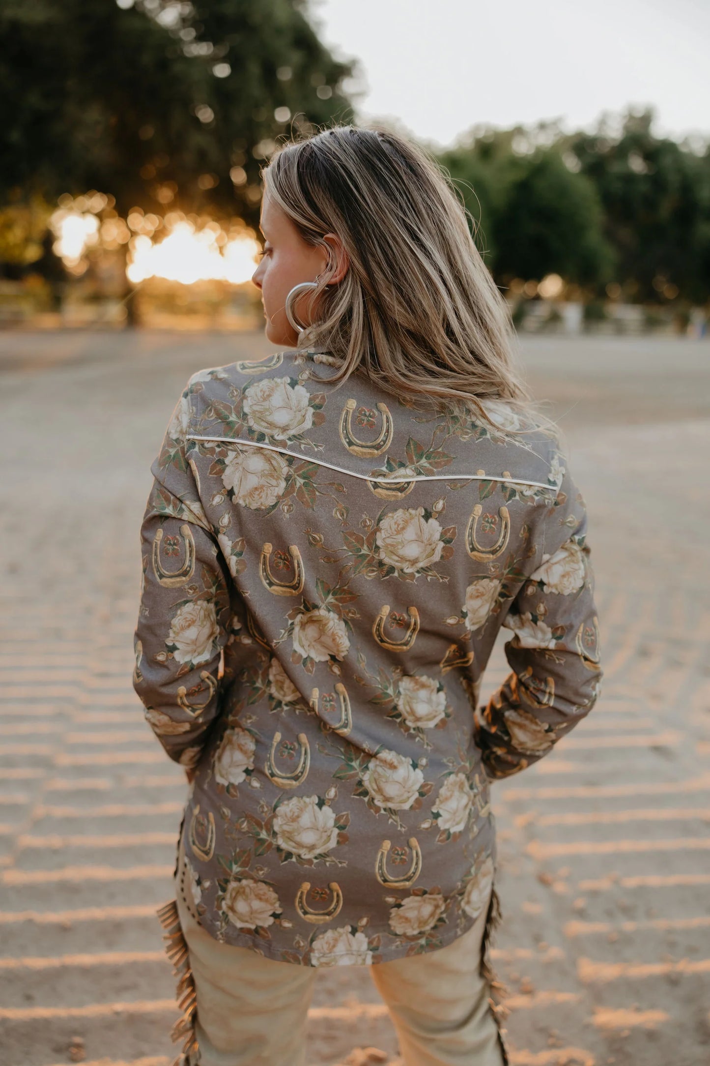 Rodeo Quincy Lucky Belle Button Up
