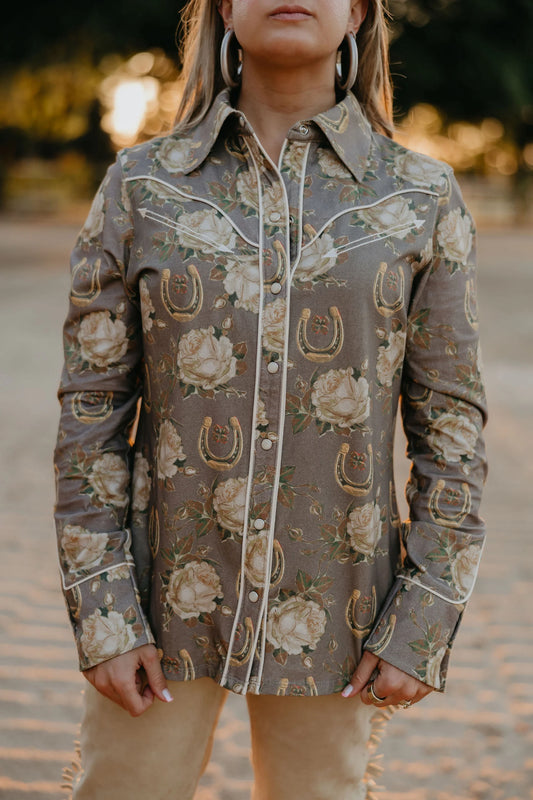 Rodeo Quincy Lucky Belle Button Up