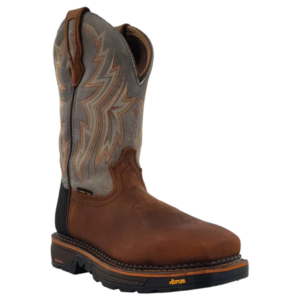 R. Watson Hazel Bay Smoke Gray Cowhide Boot