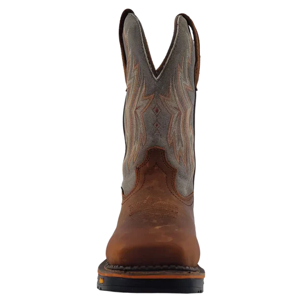 R. Watson Hazel Bay Smoke Gray Cowhide Boot