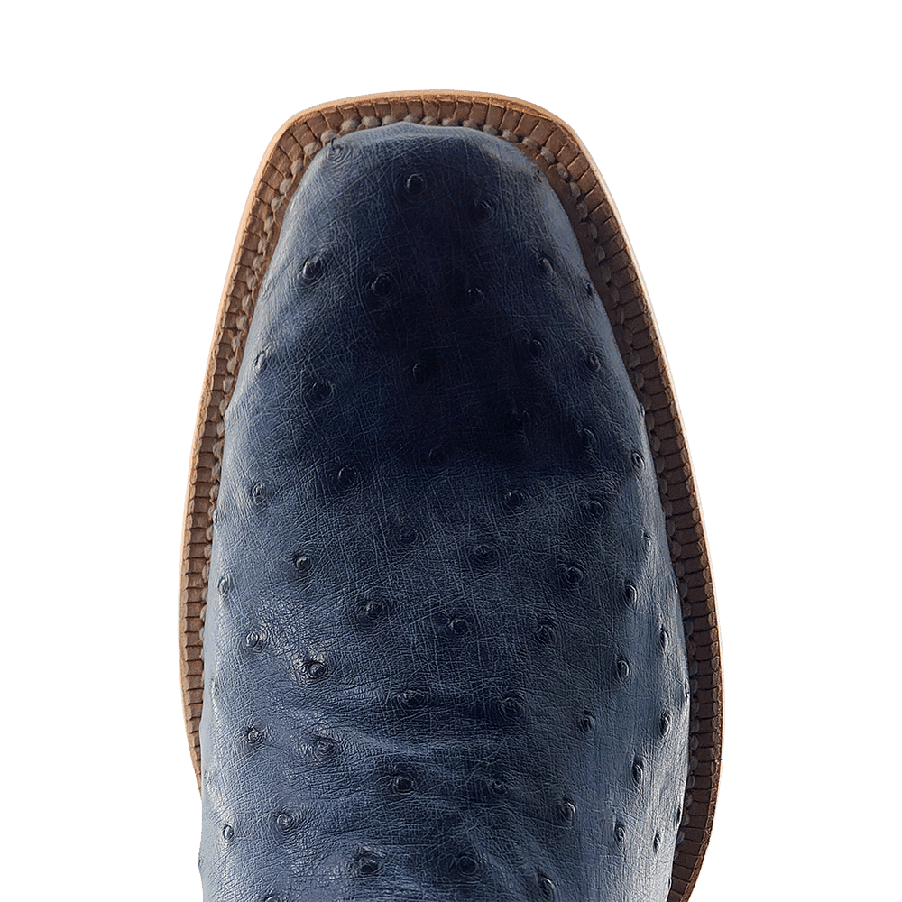 R. Watson American Blue Jean Full Quill Ostrich Boot