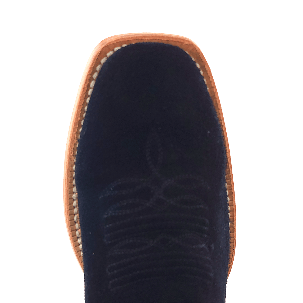 R. Watson Women’s Black Roughout Narrow Square 13″ Boot