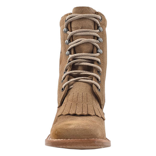 R. Watson Women’s Lacer Wide Square 6″ Boot in Sand