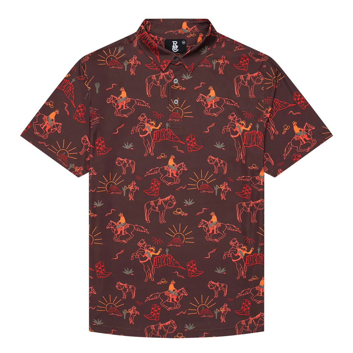 Raised By Coyotes Red Rock Rider Polo