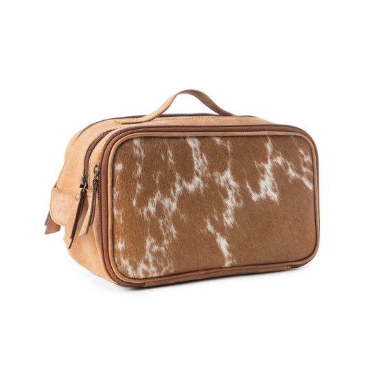 Myra Martha High Trail Toiletries Bag in Brown