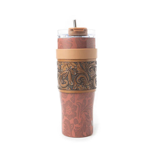 Wide Wyoming Tumbler in Brown