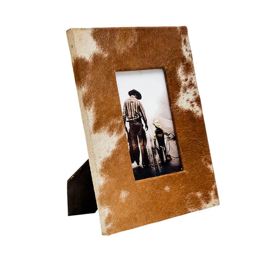 Cowhide Picture Frame