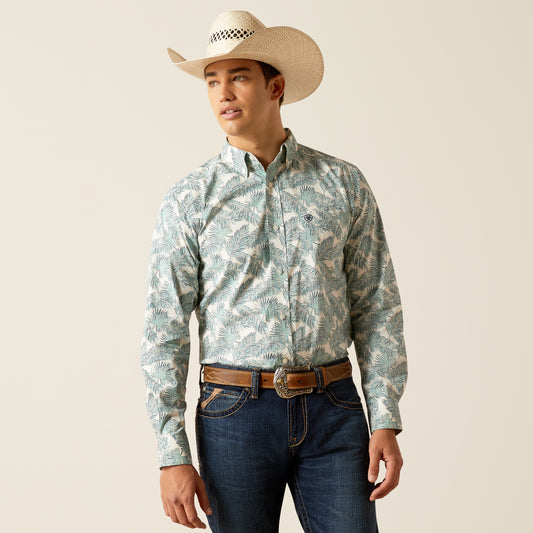 Ariat Eamanuel Long Sleeve Shirt in Reef Water