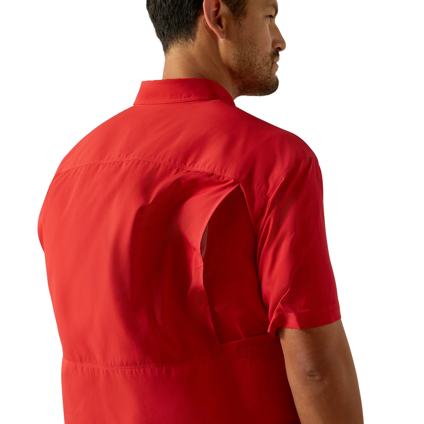 Ariat VentTEK Outbound Classic Fit Shirt in Haute Red