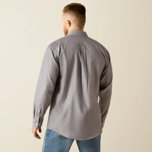 Ariat Wrinkle Free Solid Gray Shirt