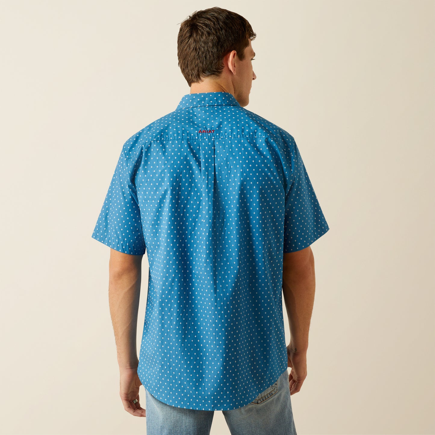 Ariat Scott Classic Fit Shirt in Dark Teal
