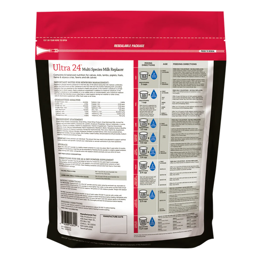 Sav-A-Caf Ultra 24™ Multi-Species Milk Replacer