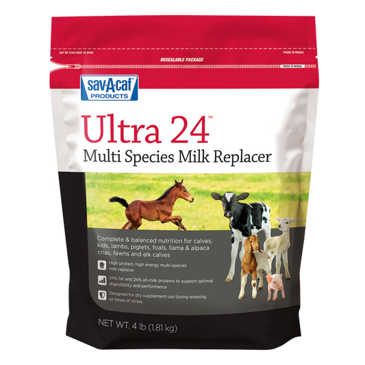 Sav-A-Caf Ultra 24™ Multi-Species Milk Replacer