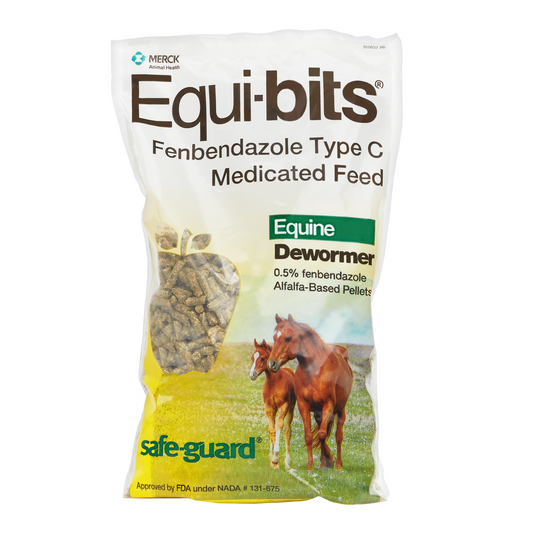Safe-Guard EQUI-BITS® (fenbendazole) Type C Medicated Feed