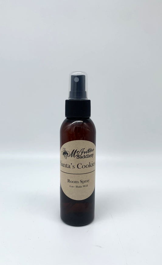 McIntire Saddlery Santa's Cookies Room Spray