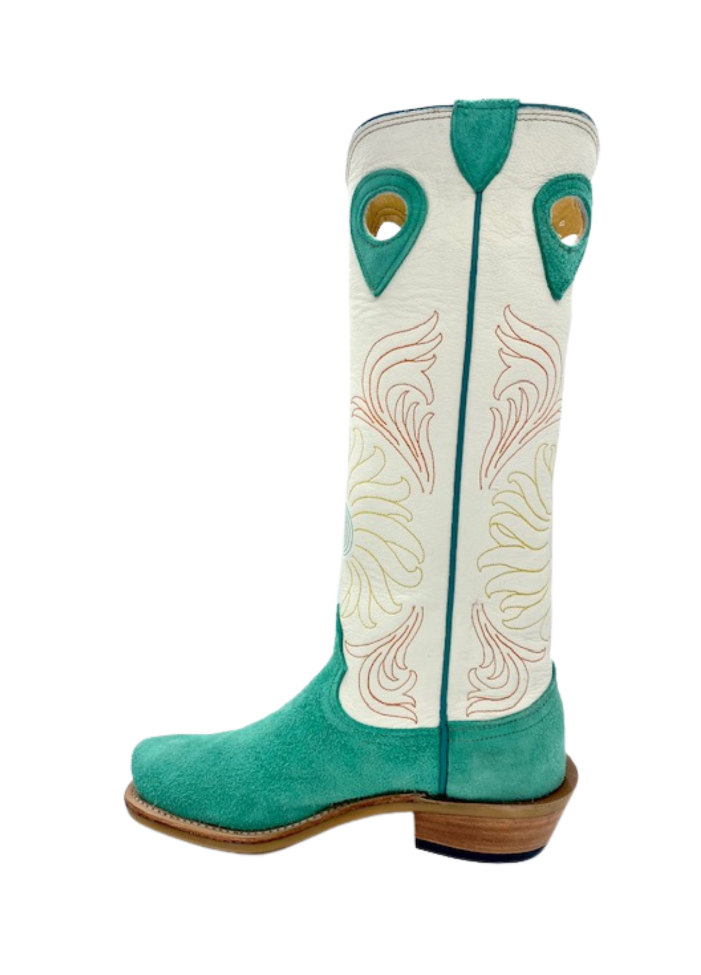 Fenoglio Jade Motochap Roughout with Cream Shaft Boot