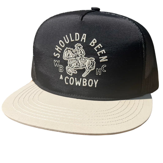 Whiskey Bent Hat Co. SBAC Cap in Black & Tan