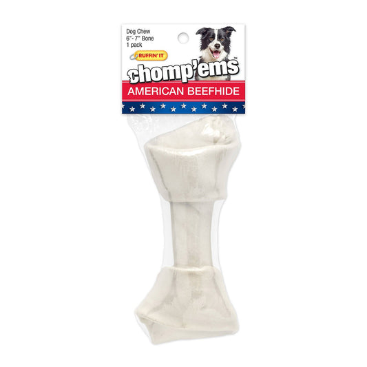 Chomp 'Ems American Beefhide 6-7" Bone