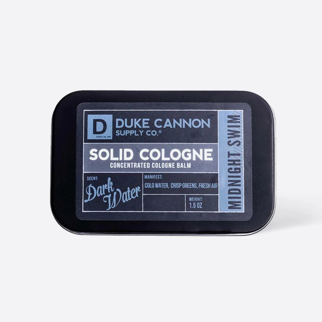 Duke Cannon Midnight Swim Solid Cologne
