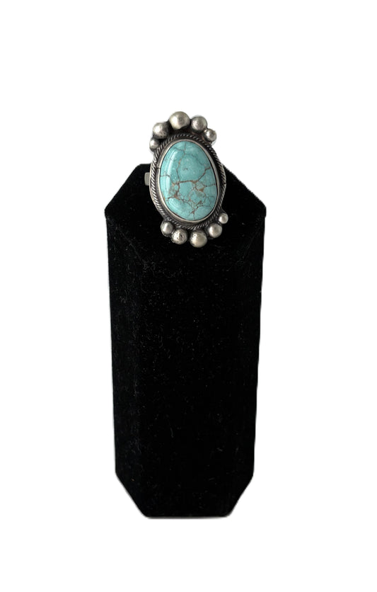 Oval Turquoise Ring