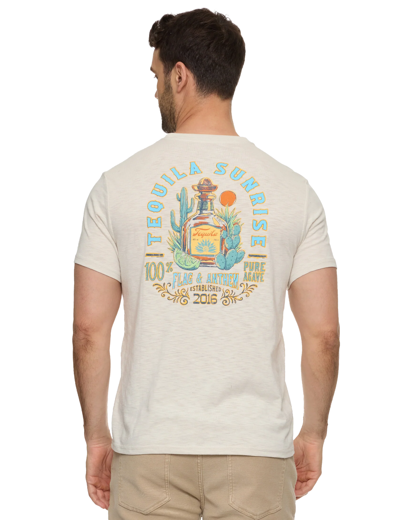 Flag & Anthem Tequila Sunrise Slub Tee
