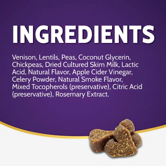 Zignature Venison Formula Soft Moist Treats for Dogs
