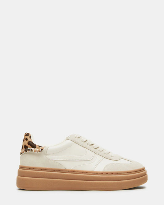 Steve Madden Dodge Sneaker in Bone Multi