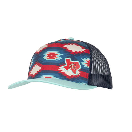 STS Ranchwear Leather Texas Patch Hat in Aztec