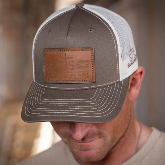 STS Ranchwear Patch Hat in Chocolate