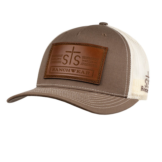 STS Ranchwear Patch Hat in Chocolate