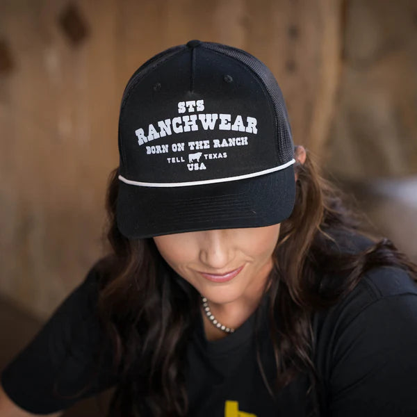 STS Rope Hat in Black