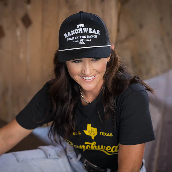 STS Rope Hat in Black