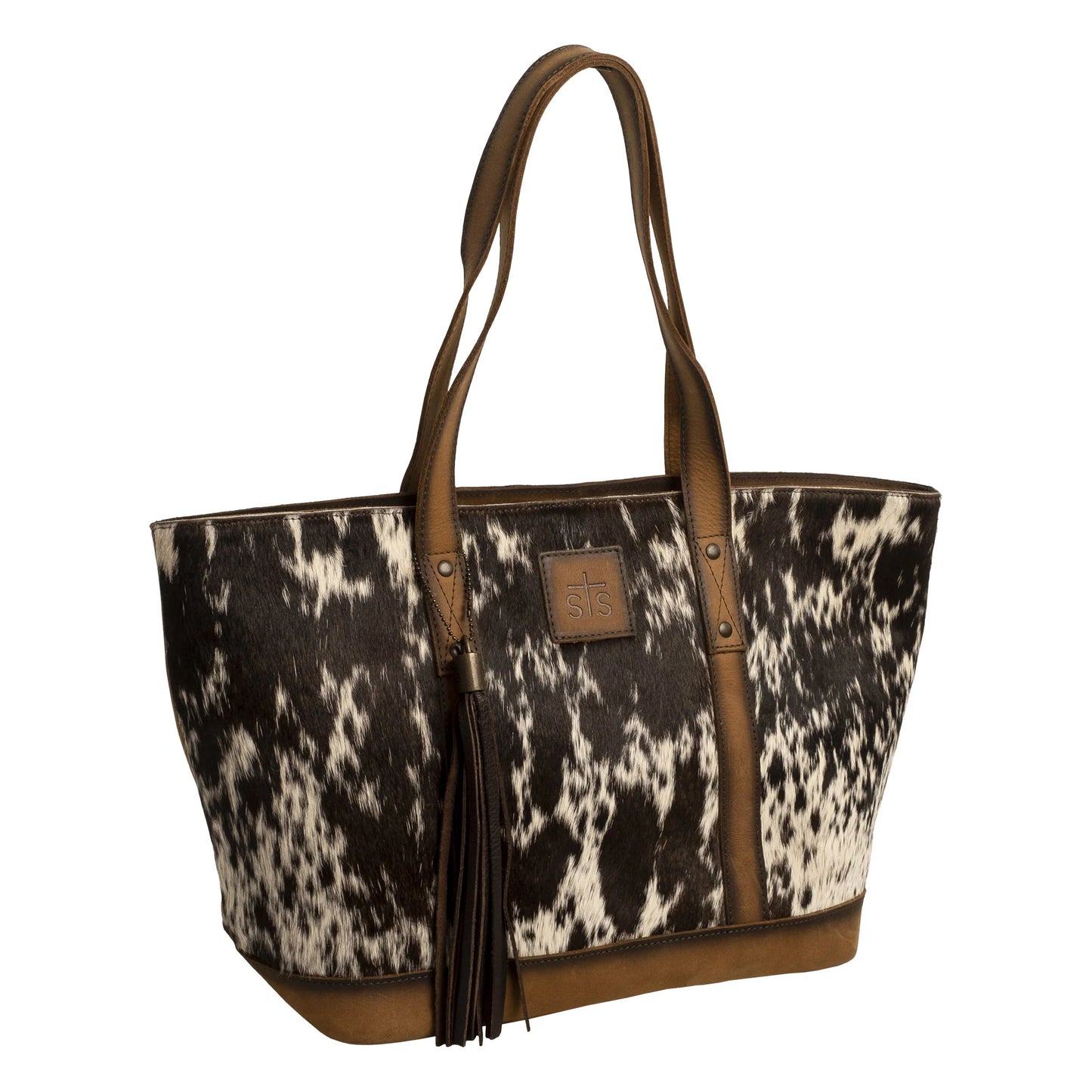 STS Ranchwear Cowhide Cheyenne Tote Bag