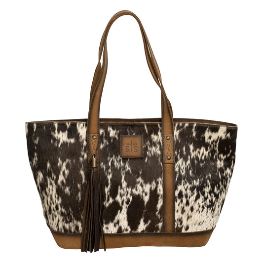 STS Ranchwear Cowhide Cheyenne Tote Bag