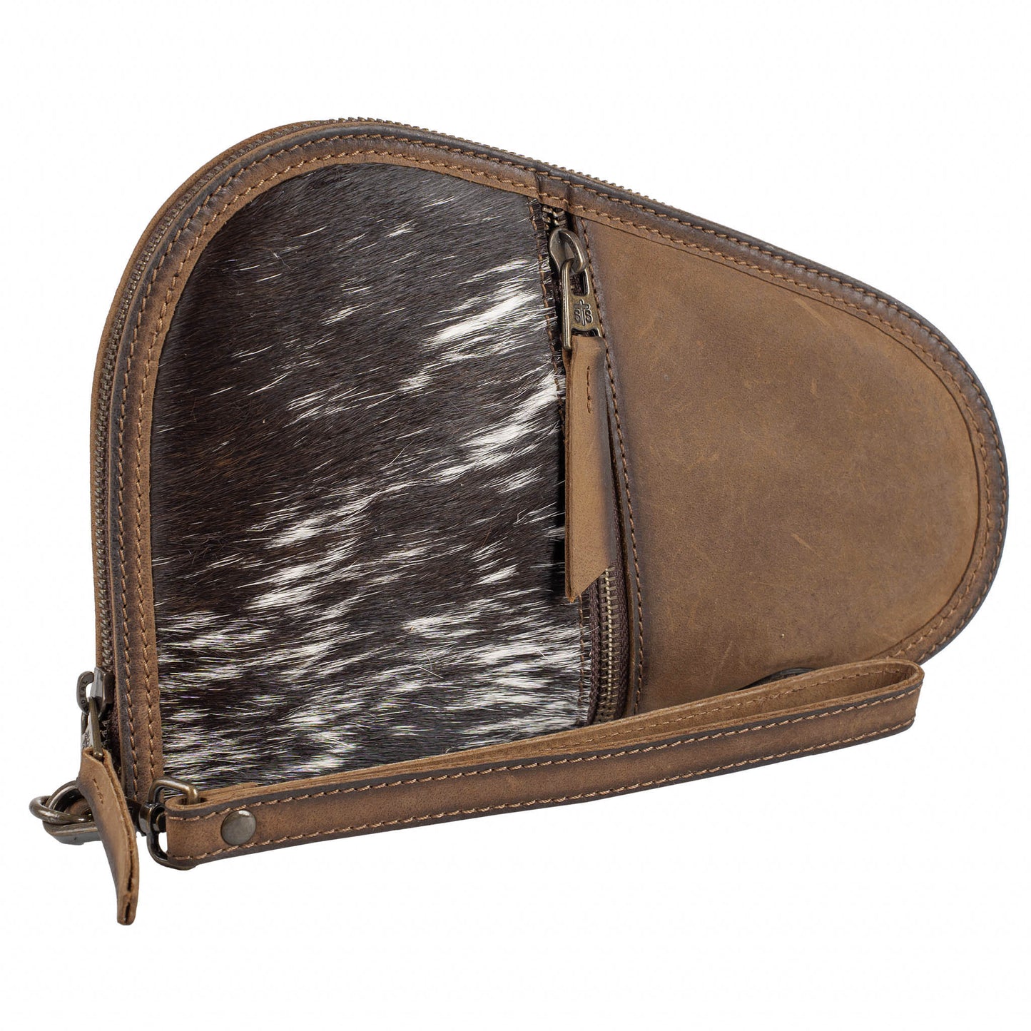 STS Ranchwear Cowhide Small Pistol Case