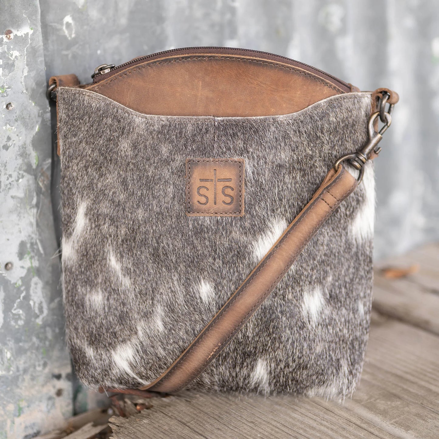STS Ranchwear Cowhide Josie Crossbody