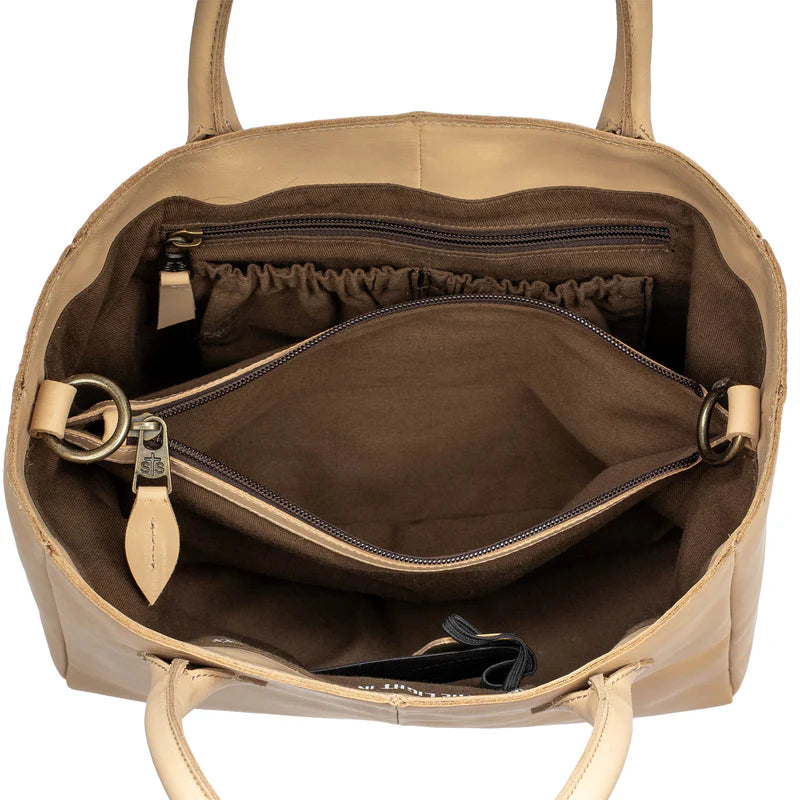 STS Ranchwear Basic Bliss Buckskin Satchel