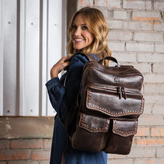 STS Ranchwear Bandera Chocolate Backpack