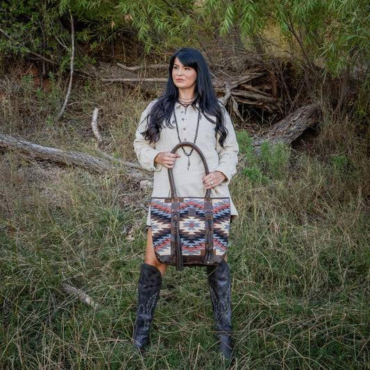 STS Ranchwear Guadalupe Serape Palomino Tote