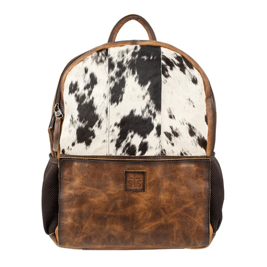 Burlebo Guadalupe Cowhide Valley Backpack
