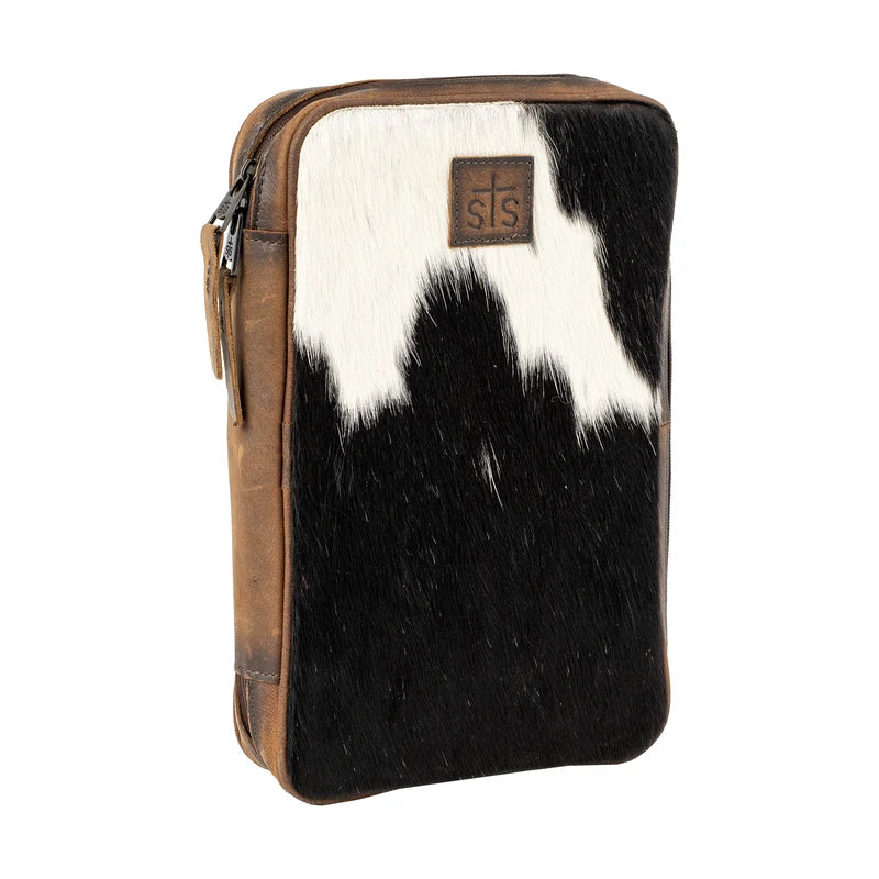 STS Ranchwear Cowhide Squash Jewelry Case