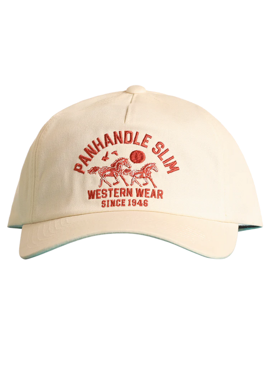 Panhandle Slim Running Horses Cap